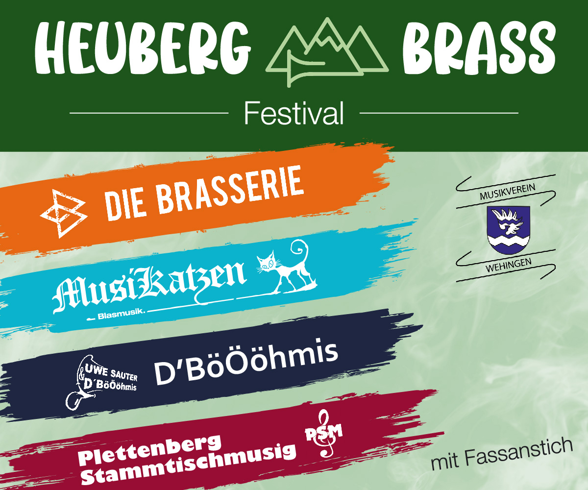 Banner Heuberg Brass Festival Heuberg Brass Festival