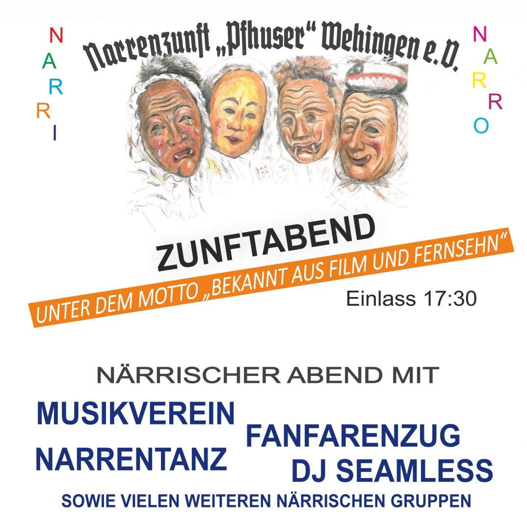 Zunftabend Banner