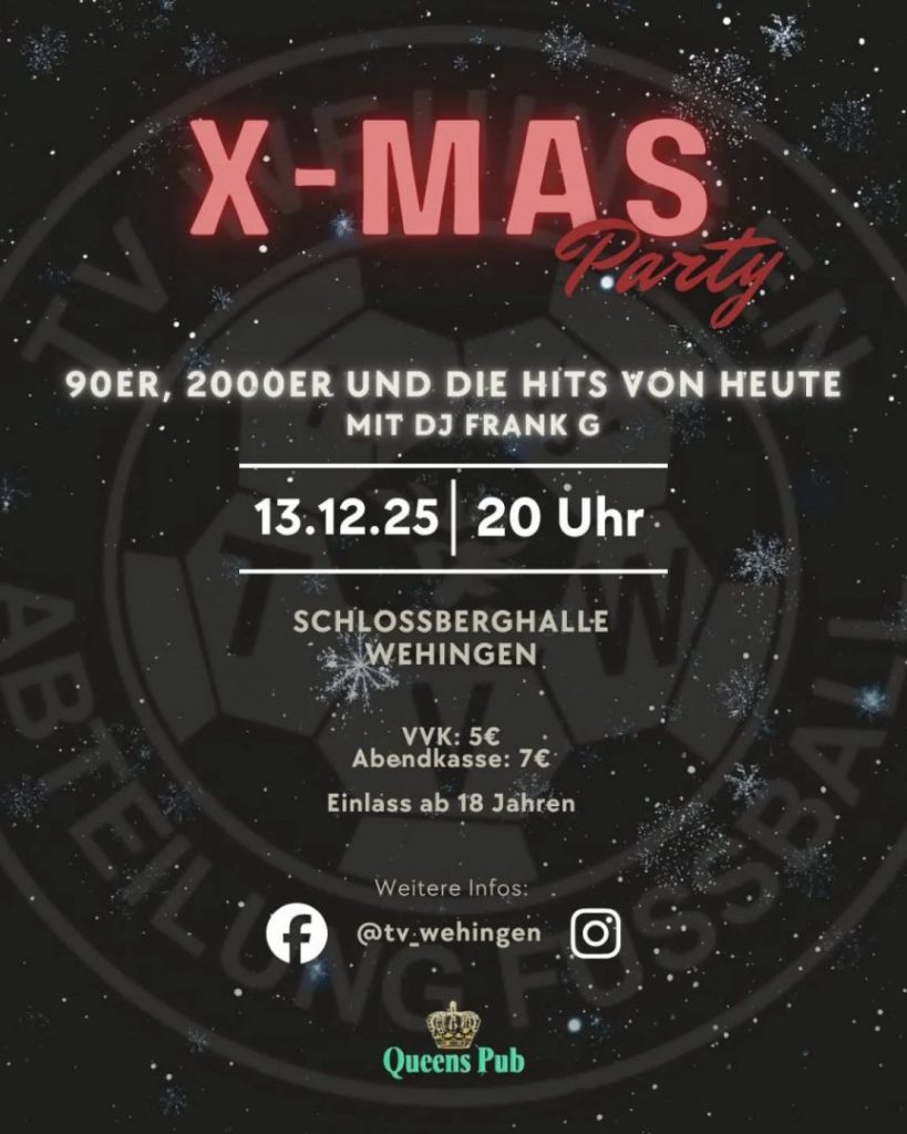 Plakat X-MAS Party