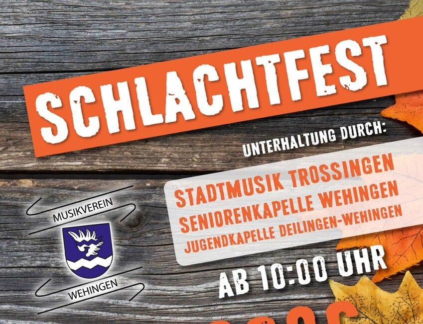 Banner zum Schlachtfest
